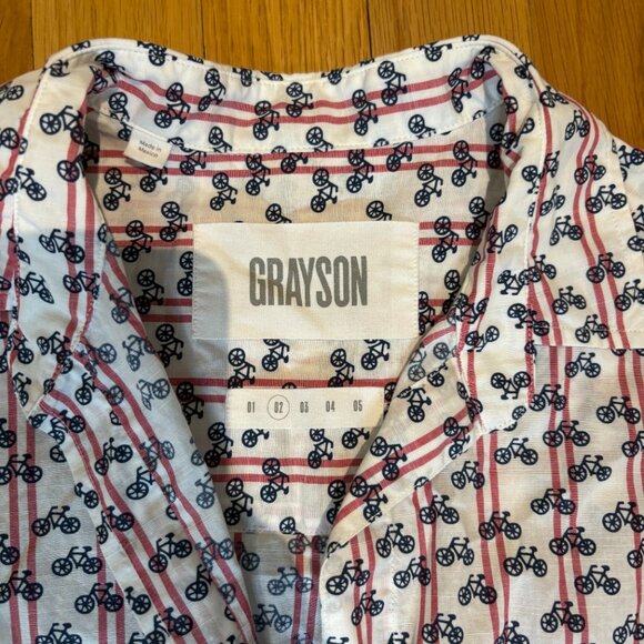 Grayson The Hero Buttondown 100% cotton shirt size 2 - Picture 11 of 12